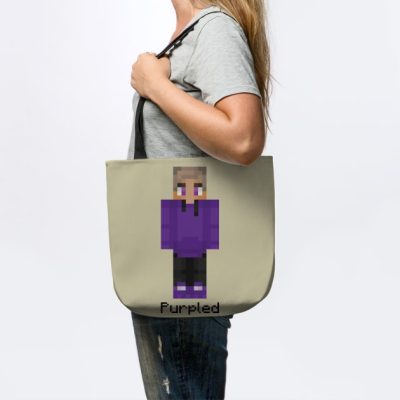 Purpled Minecraft Skin Tote Official Purpled Merch