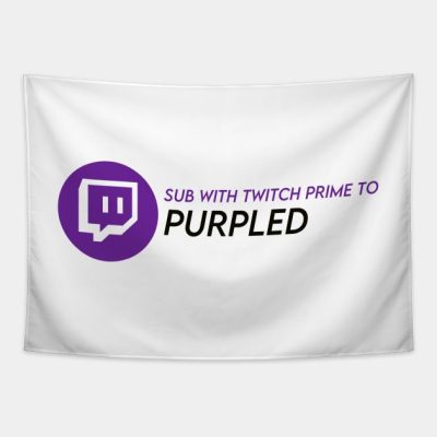 Twitch Prime Purpled Tapestry Official Purpled Merch