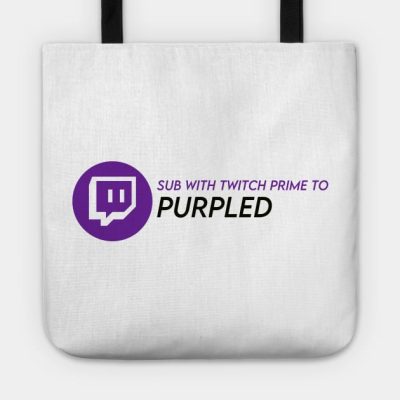 Twitch Prime Purpled Tote Official Purpled Merch