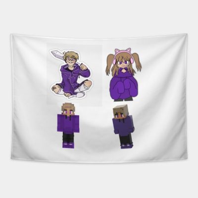 Purpled Minecraft Tapestry Official Purpled Merch