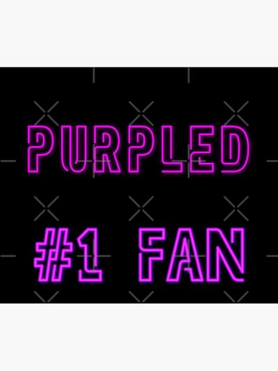 Purpled #1 Fan Tapestry Official Purpled Merch