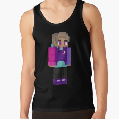 Purpled Merch Minecraft Skin Tank Top Official Cow Anime Merch