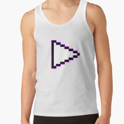 Purpled Funny Gamer Tank Top Official Cow Anime Merch