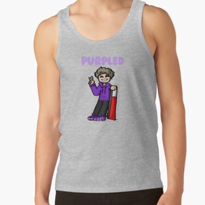 Purpled Tank Top Official Cow Anime Merch