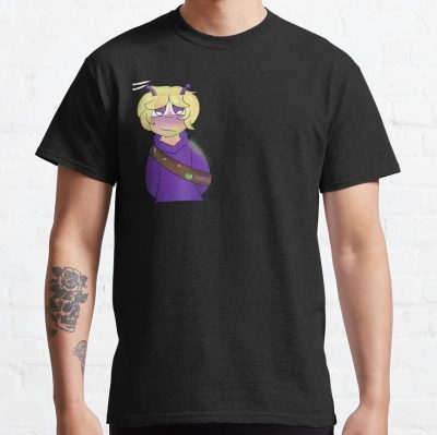 Purpled T-Shirt Official Cow Anime Merch