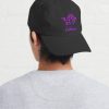  I Am Purpled Tree Of Pink And Purple Hearts On Black Background Cap Official Purpled Merch