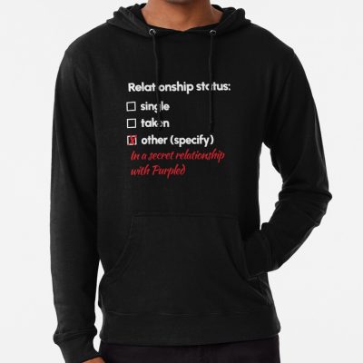 Purpled - Relationship 2 Hoodie Official Cow Anime Merch