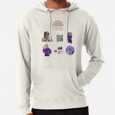 Purpled Sticker Pack Hoodie Official Cow Anime Merch