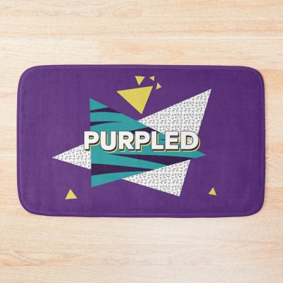 Purpled - Retro Gamer Art Bath Mat Official Purpled Merch