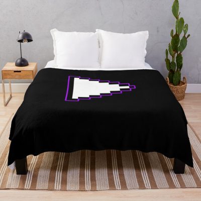 Purpled Funny Gamer Throw Blanket Official Purpled Merch