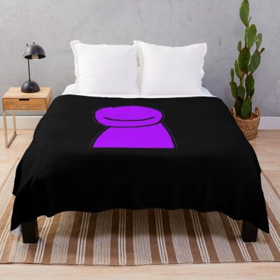 Purpled Funny Gamer Throw Blanket Official Purpled Merch