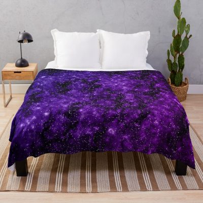 Purpled Galaxy Throw Blanket Official Purpled Merch