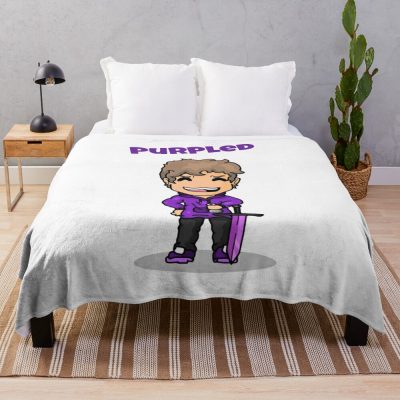 Purpled Throw Blanket Official Purpled Merch