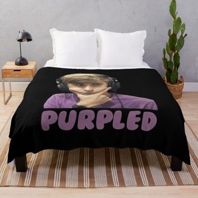 Purpled Throw Blanket Official Purpled Merch