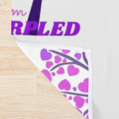 I Am Purpled Tree Of Pink And Purple Hearts Shower Curtain Official Purpled Merch