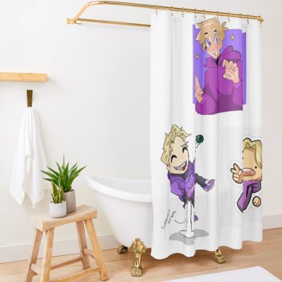 Purpled Shower Curtain Official Purpled Merch