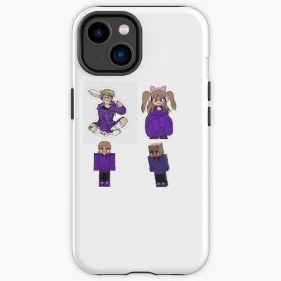 Purpled Minecraft Iphone Case Official Cow Anime Merch