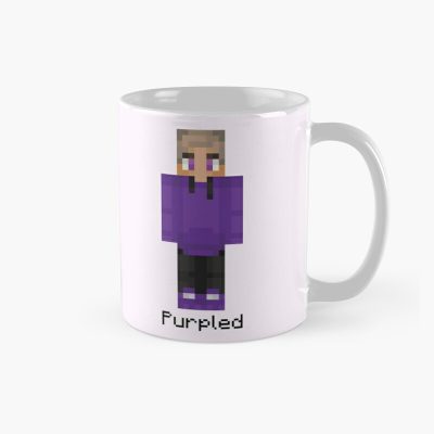 Purpled Minecraft Mug Official Cow Anime Merch