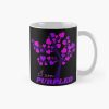 I Am Purpled Tree Of Pink And Purple Hearts On Black Background Mug Official Cow Anime Merch