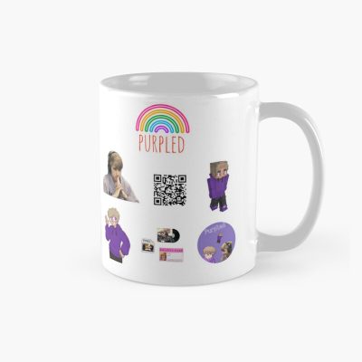 Purpled Sticker Pack Mug Official Cow Anime Merch