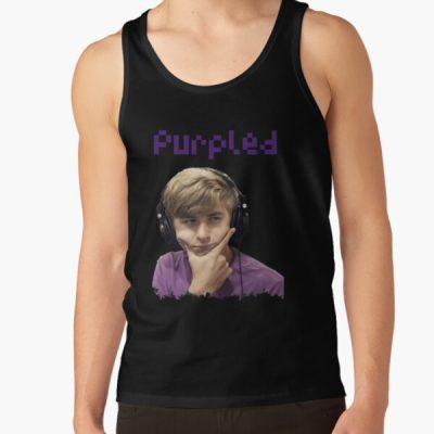 Purpled Tank Top Official Cow Anime Merch