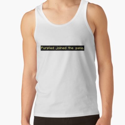 Purpled Joined The Game. Tank Top Official Cow Anime Merch