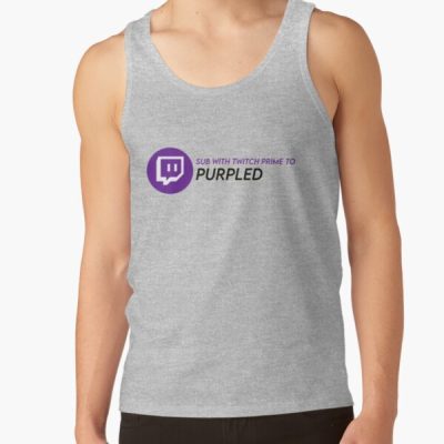 Twitch Prime Purpled Tank Top Official Cow Anime Merch