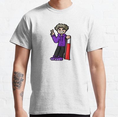 Purpled T-Shirt Official Cow Anime Merch