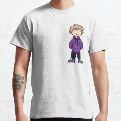 Purpled T-Shirt Official Cow Anime Merch