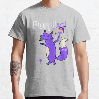 Cool Purpled Fox T-Shirt Official Cow Anime Merch