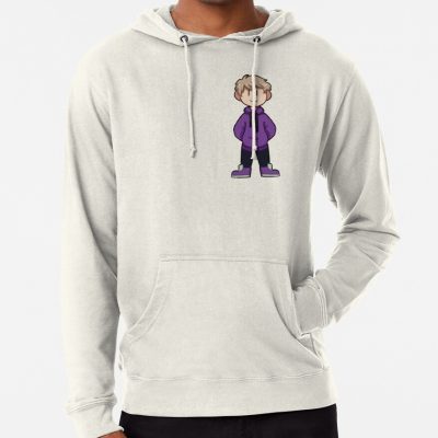 Purpled Hoodie Official Cow Anime Merch