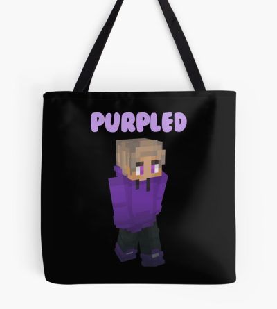 Purpled Tote Bag Official Cow Anime Merch