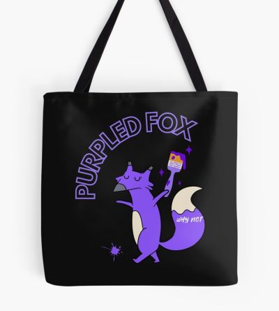 Purpled Fox Tote Bag Official Cow Anime Merch