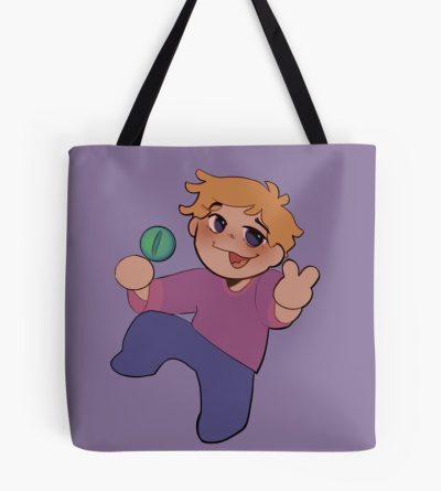 Purpled Tote Bag Official Cow Anime Merch