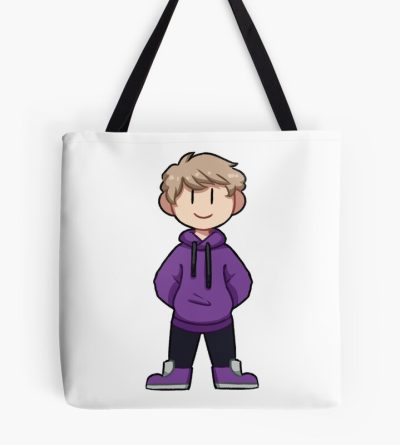 Purpled Tote Bag Official Cow Anime Merch