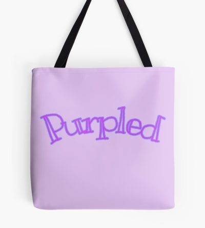 Purpled Tote Bag Official Cow Anime Merch