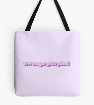 Awooga Purpled Tote Bag Official Cow Anime Merch