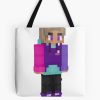 Purpled Merch Minecraft Skin Tote Bag Official Cow Anime Merch