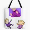 Purpled Tote Bag Official Cow Anime Merch