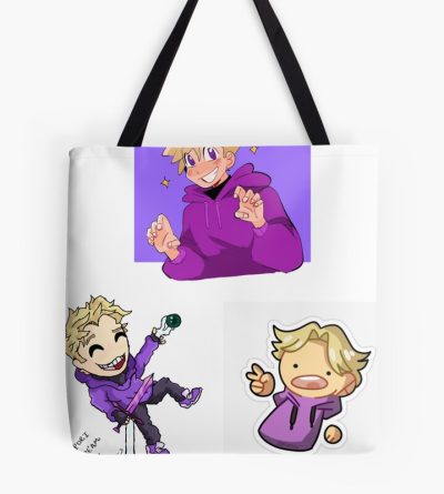 Purpled Tote Bag Official Cow Anime Merch