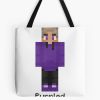 Purpled Minecraft Tote Bag Official Cow Anime Merch