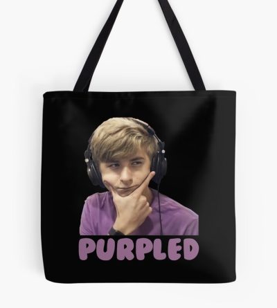 Purpled Tote Bag Official Cow Anime Merch