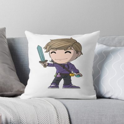 Purpled Youtooz Throw Pillow Official Cow Anime Merch