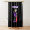 Purpled Shower Curtain Official Cow Anime Merch